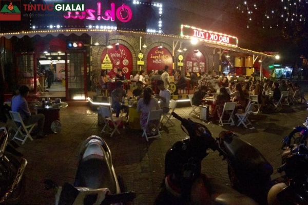 BBQ OK ZUI Pleiku – Quán Nhậu & Ẩm Thực Đêm Phố Núi Tại Gia Lai
