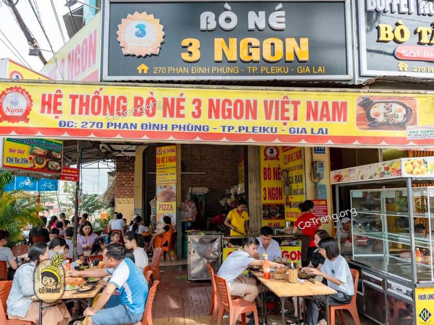 Bò Né 3 Ngon Pleiku – Điểm Tâm Sáng & Tối Nguyễn Thiện Thuật