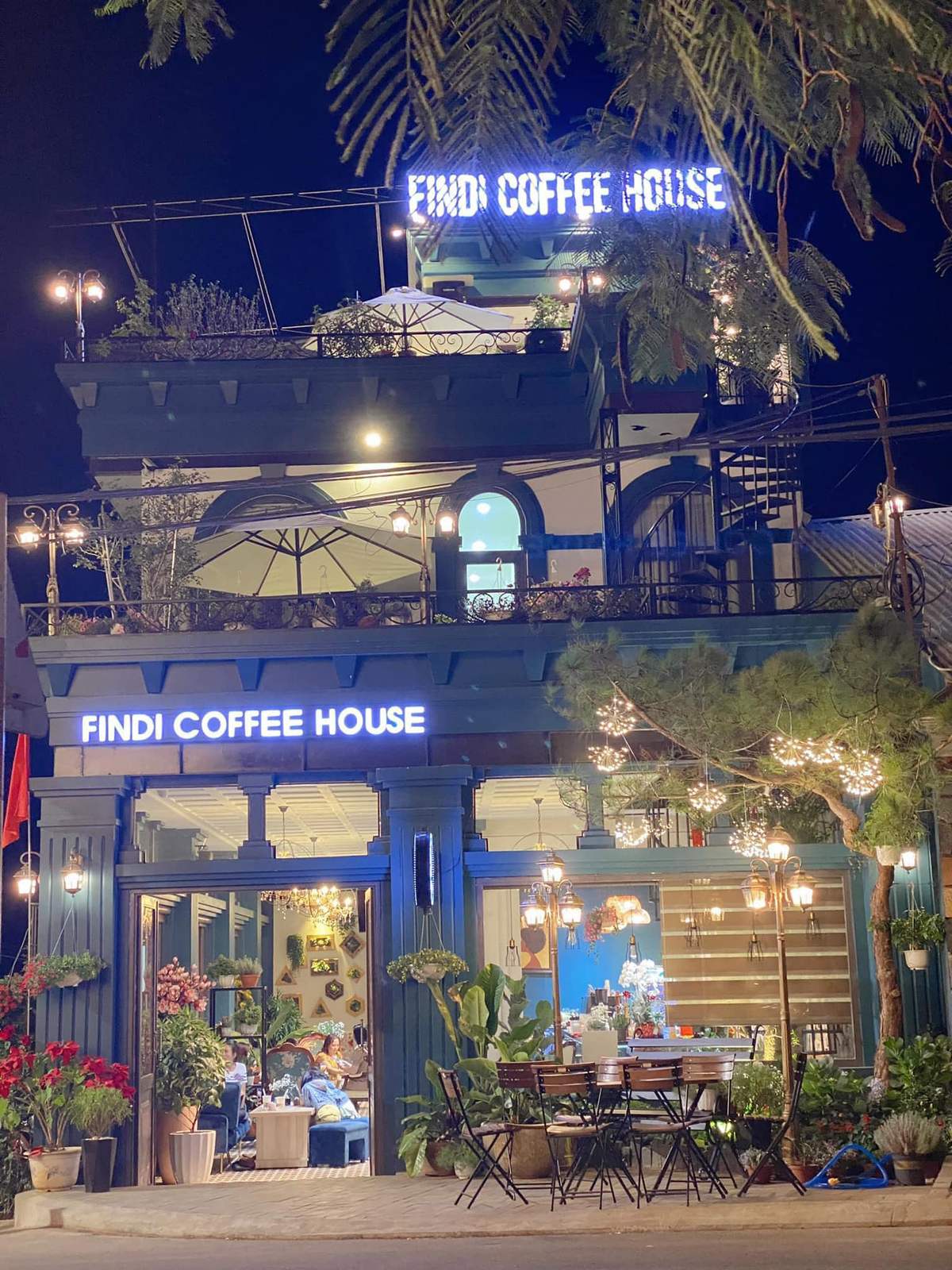Findi Coffee House – Không Gian Cà Phê Sân Vườn Xanh Hoa Lư Pleiku
