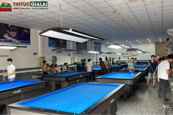 Hollywood Billiard Club Pleiku – CLB Billiards & Giải Trí Chuyên Nghiệp Tại Gia Lai