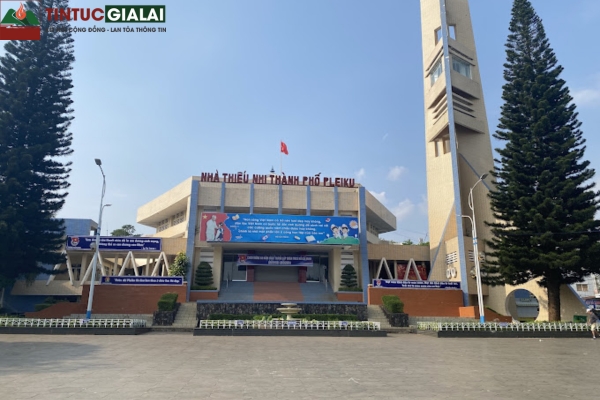 Nhà Văn Hóa Thiếu Nhi Pleiku – Khu Vui Chơi Trẻ Em & Giải Trí Gia Đình Tại Gia Lai