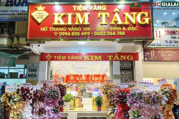 Tiệm Vàng Kim Tầng Pleiku – Tiệm Vàng Bạc Đá Quý & Trang Sức Uy Tín Tại Gia Lai