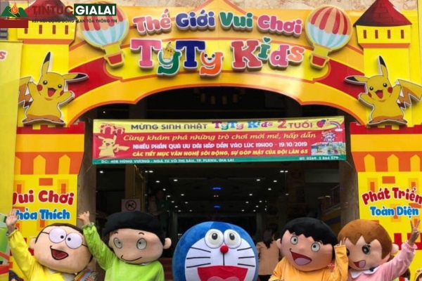 Ty Ty Kids Pleiku – Khu Vui Chơi Trẻ Em & Giải Trí Gia Đình Tại Gia Lai